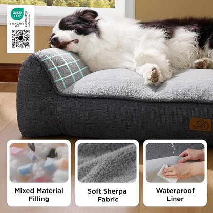 Bedsure SupportMax™ XL Plus Orthopedic Dog Beds Large Sized Dog - Image 5