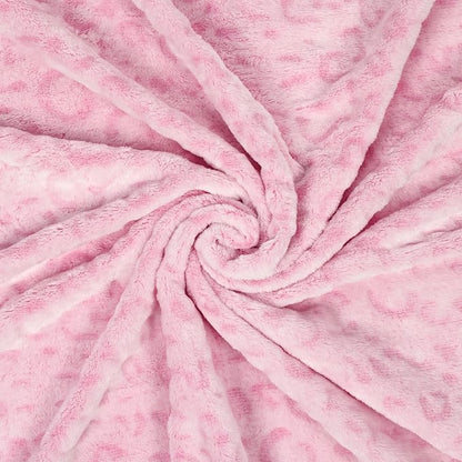 Bnuitland Leopard Print Fleece Flannel Throw Blanket - Image 6