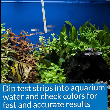 API 5-IN-1 TEST STRIPS Freshwater and Saltwater Aquarium Test Strips 4-Count Box - Image 7