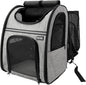 Zavothy Cat Backpack Carrier, Expandable Airline Approved Pet Backpack by Zavothy