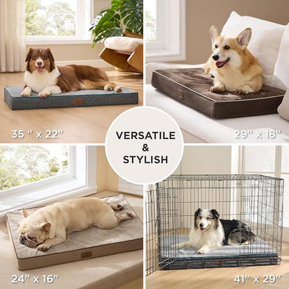 Bedsure Memory Foam Dog Bed Medium Size Dogs- Orthopedic Pet Beds - Image 5