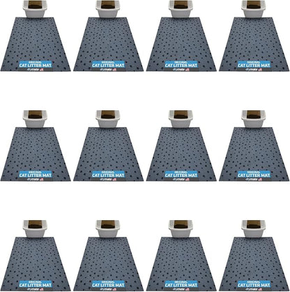Drymate Cat Litter Box Mat, Litter Trapping Mat, Waterproof, Urine-Proof by Drymate