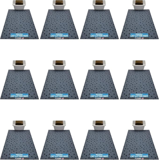 Drymate Cat Litter Box Mat, Litter Trapping Mat, Waterproof, Urine-Proof by Drymate