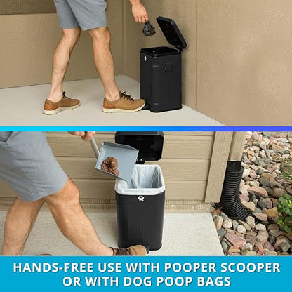 Dog Poop Trash Can Outside - Image 5