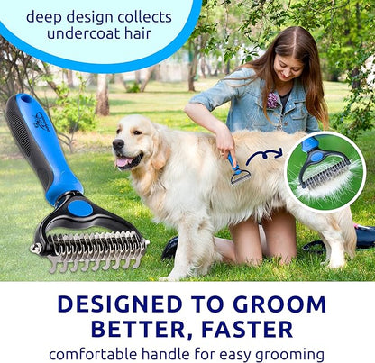 Pat Your Pet Deshedding Dog Brush - Image 7
