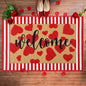 Tinideya 2 Pcs Door Mat Welcome Non Slip Coir Mats Floor Layering Doormats by Tinideya