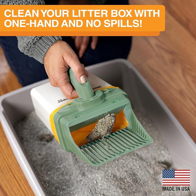 Neater Pet Brands Neater Scooper XL Cat Litter Scoop, 195 Refill Bags – - Image 2