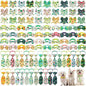 Reginary 100 Pieces Dog Bow Tie Collar Set Include 40 Dog Neckties, and 30 by Reginary