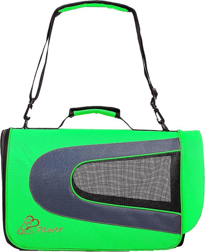 Pawer 18” x 11”x 11” Soft-Sided Foldable Airline Approved Pet Carrier by P%C3%84WER