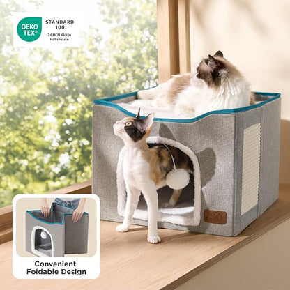 Bedsure Cat Beds for Indoor Cats - Image 3