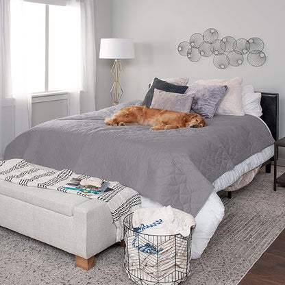 Furhaven Waterproof & Non-Slip Queen Size Mattress Cover Protector - Image 3