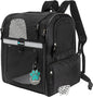 PetAmi Dog Backpack Carrier for Small Large Cat, Ventilated Pet Hiking Backpack by PetAmi