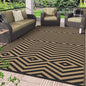 GENIMO Outdoor Rug for Patio Clearance, Lightweight Waterproof Modern RV by GENIMO