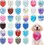 30 Pcs Winter Dog Bandanas Bulk Stitch Dog Bandanas by Bestwishforyou