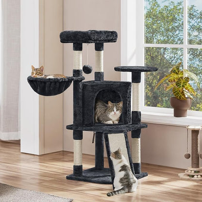 Yaheetech Cat Tree, 42in Cat Tower - Image 2