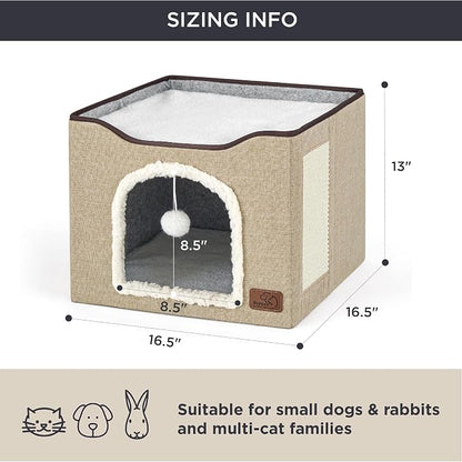 Bedsure Cat Beds for Indoor Cats - Image 6