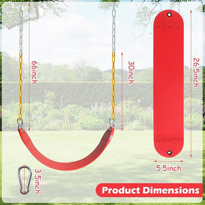 Sunnyglade 2PCS Swings Seats Heavy Duty - Image 5