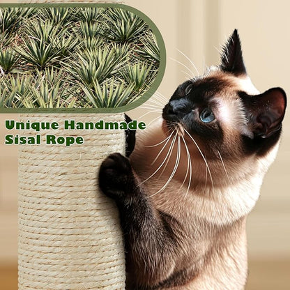 Yaheetech 62.5inches Cat Tree Cat Tower Kitten Condo - Image 7