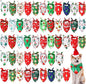 Abbylike 50 Pcs Christmas Dog Bandanas Bulk Xmas Bandanas by Abbylike