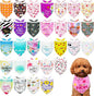 30 Pack Mothers Day Dog Bandanas Bulk by Bestwishforyou