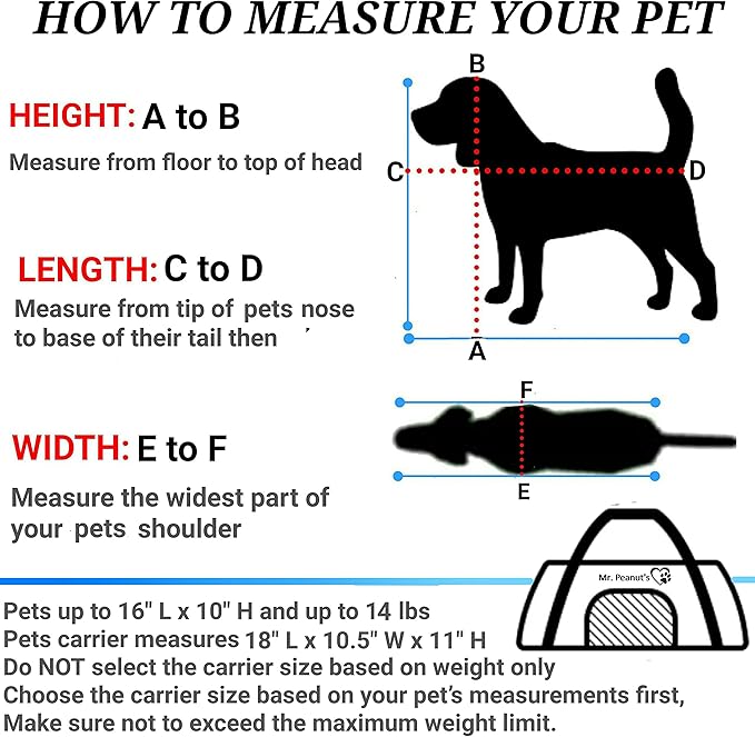 Mr. Peanut's Airline Approved Soft Sided Pet Carrier, Low Profile Gold Series - Image 2