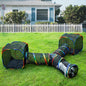 LUCKITTY Outdoor Rainbow Cat Enclosures Playground, Outside House by MAKEPETLUCKY-WelcometoCatTunnelClub