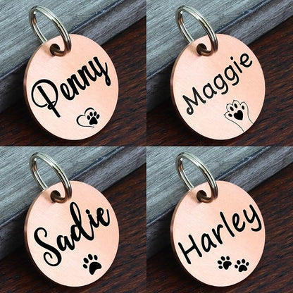 Ultra Joys Dog ID Tag, Custom Dog Tag Personalized Cat Tag, Pet ID Tag - Image 3
