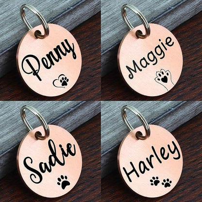 Ultra Joys Dog ID Tag, Custom Pet Tag, Personalized Dog Tags, Pet ID Tag - Image 3