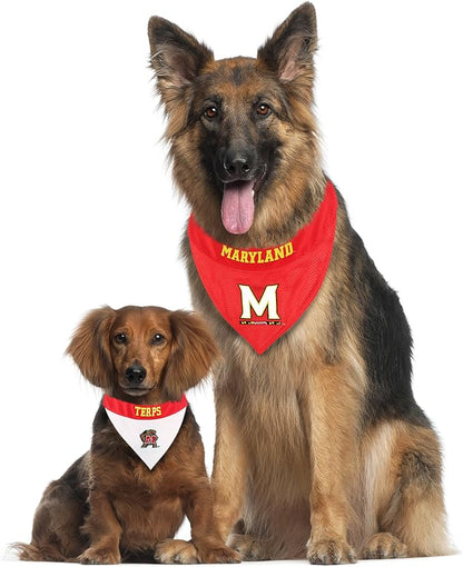 Pets First Collegiate Pet Accessories, Reversible Bandana, Maryland Terrapins - Image 5