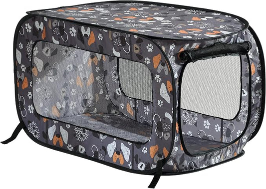 Beatrice Home Fashions Portable, Collapsible, Pop Up Kennel Travel Cat and Dog by BeatriceHomeFashions
