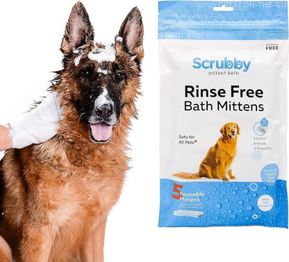 ScrubbyPet No Rinse Pet Wipes- Use Pet Bathing, Pet Grooming Pet Washing - Image 8