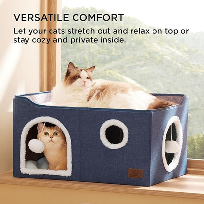 Bedsure Large Cat Beds for Indoor Cats - Image 3