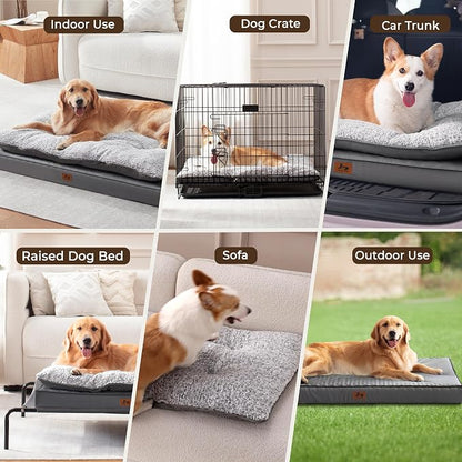 2-Pack Waterproof Dog Bed Medium Size Dogs, Plush Cushion & Orthopedic - Image 9