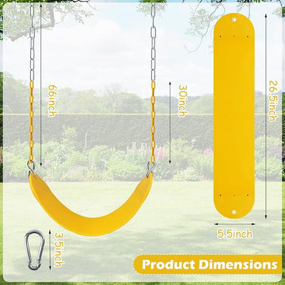 Sunnyglade 2PCS Swings Seats Heavy Duty - Image 5