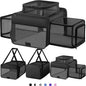 Top and 2 Sides Expandable Pet Carrier 17x11x9.5, TSA Airline Approved Small by SHARLOVY