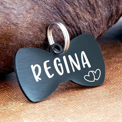 Ultra Joys Cat ID Tag Personalized Pet Tags, Durable Stainless Steel Small Pet - Image 2