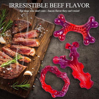 3 Pack Indestructible Dog Chew Bones - Image 4
