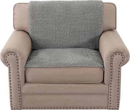 H.VERSAILTEX Plush Chenille Couch Armrest Cover 2 Packs Thick and Soft Sofa - Image 7