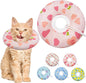 Cat Cone Soft Collar, Adjustable Cat Recovery Collar by Seyezo