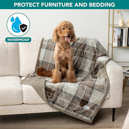 PetAmi Waterproof Dog Blanket for Medium Large Dog Puppy Cat Throw for Couch - Image 2