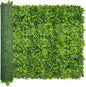 Artificial Plant Wall Roll: 48 X120 in UV-Anti Ivy Privacy Fence Screen Faux by ODTORYHOME