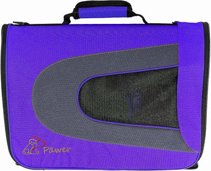 Pawer 18” x 11”x 11” Soft-Sided Foldable Airline Approved Pet Carrier - Image 3