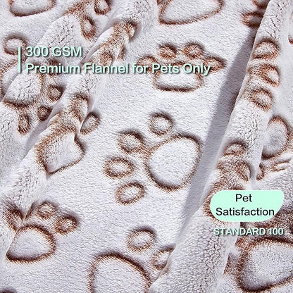 Stuffed Large Brown Premium Soft Dog Blanket, - Image 2