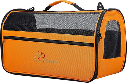Pawer 18” x 10” x 10”Soft-Sided Foldable Airline Approved Pet Carrier - Image 4
