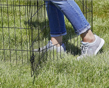 MidWest Homes for Pets Folding Metal Dog Exercise Pen, Indoor/Outdoor Playpen - Image 4