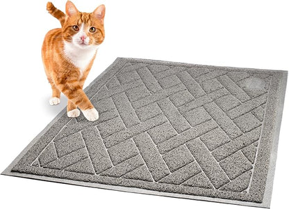 Pawkin Cat Litter Mat, Patented Design - Image 2