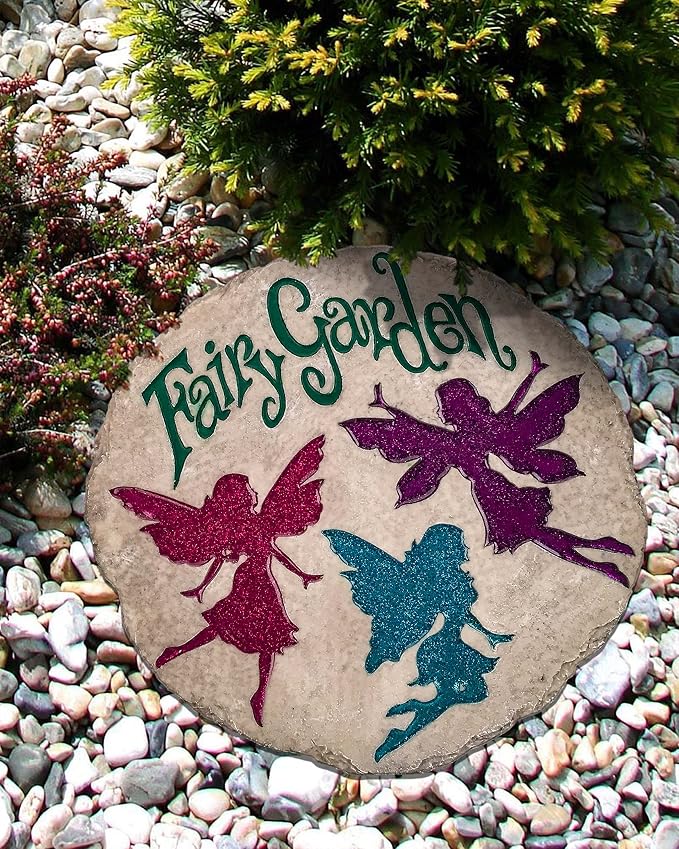 Spoontiques - Garden Décor - Dog Crossing Stepping Stone - Decorative Stone - Image 5